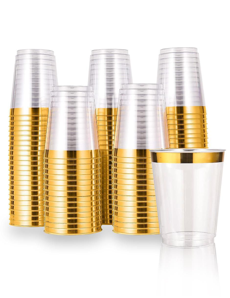 Set de vasos para agua Desechables Berry Hip con 100 piezas Set de vasos para agua Desechables Berry Hip con 100 piezas