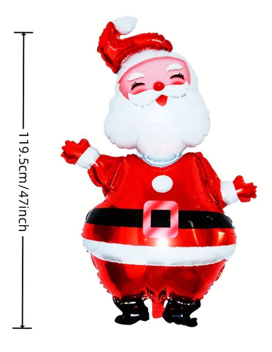 Globo metálico de Santa Claus 3