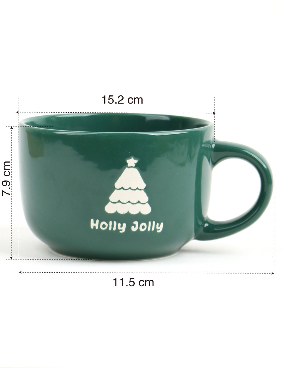 Taza navideña clásica Bespirit 3 piezas