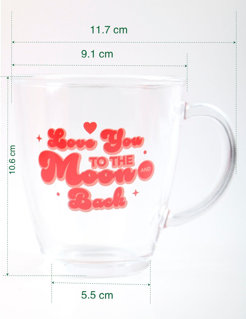 Taza americana San Valentín Forever Yours 3 piezas 9