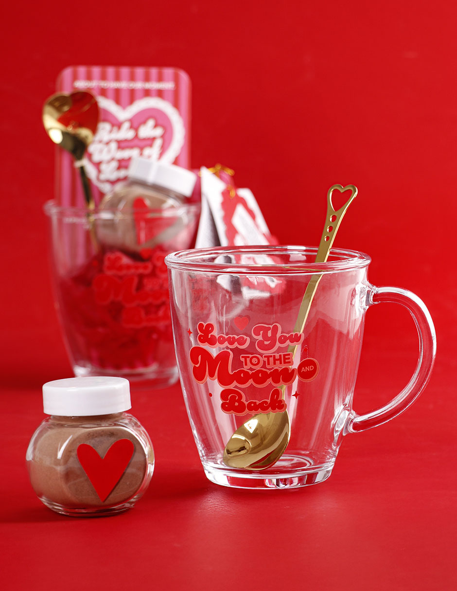 Taza americana San Valentín Forever Yours 3 piezas 8