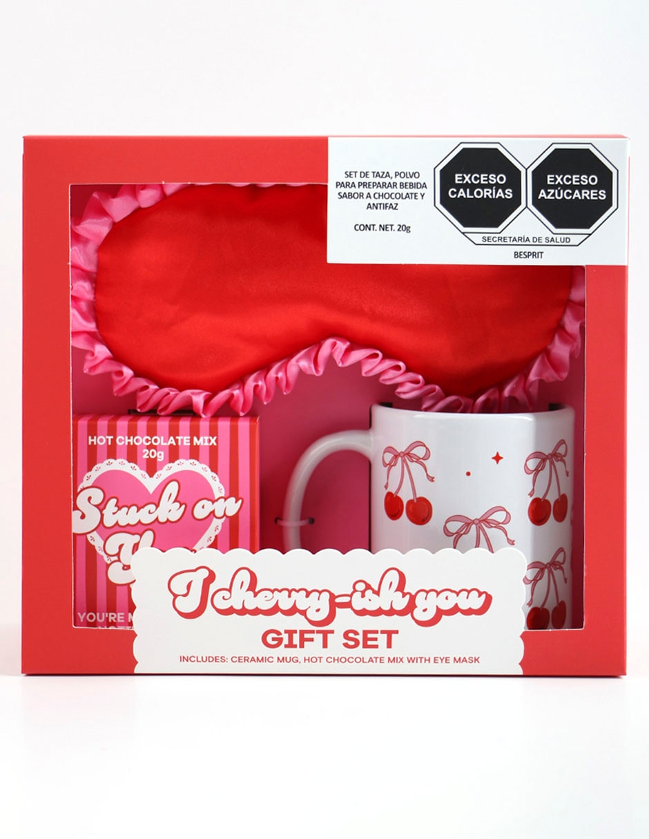 Set regalo taza I Cherry-Ish You