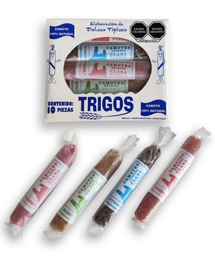 Caramelo suave Escarcega Frutitas con 10 piezas