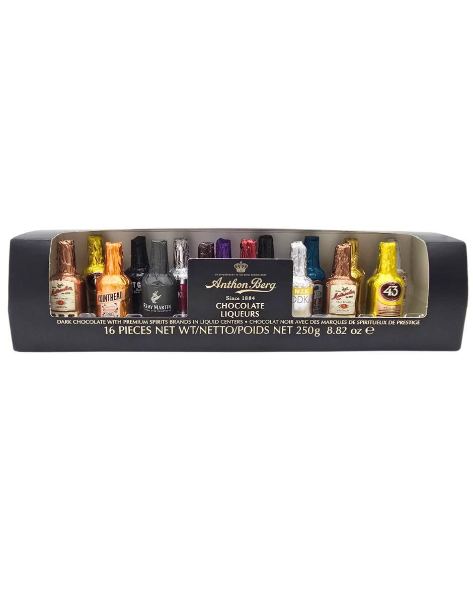 Chocolates chocolates con licor con 16 piezas
