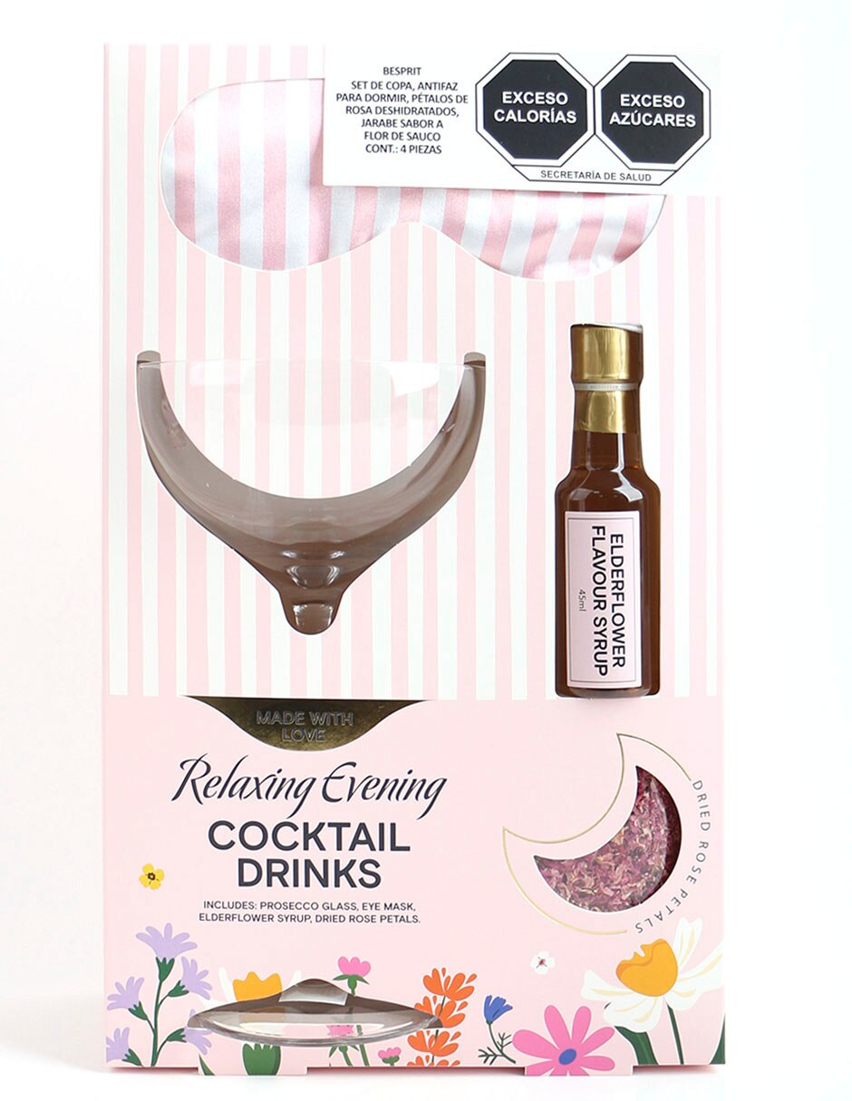 Set regalo relaxing evening cocktail drinks 5