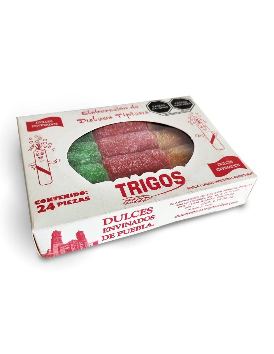 Dulces típicos caramelo con 24 pzas 1