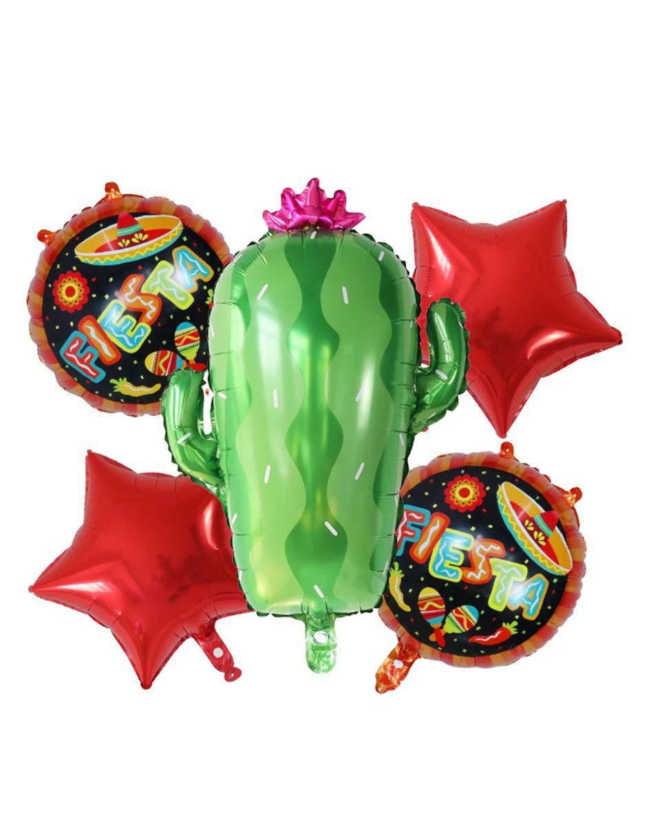 Globo metálico de México