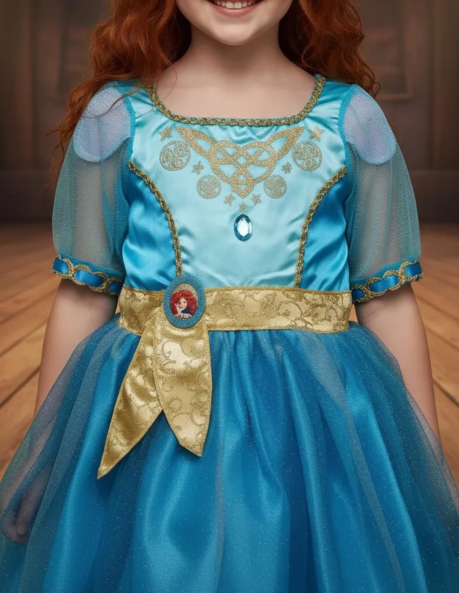 Disfraz de Princesa Merida para niña