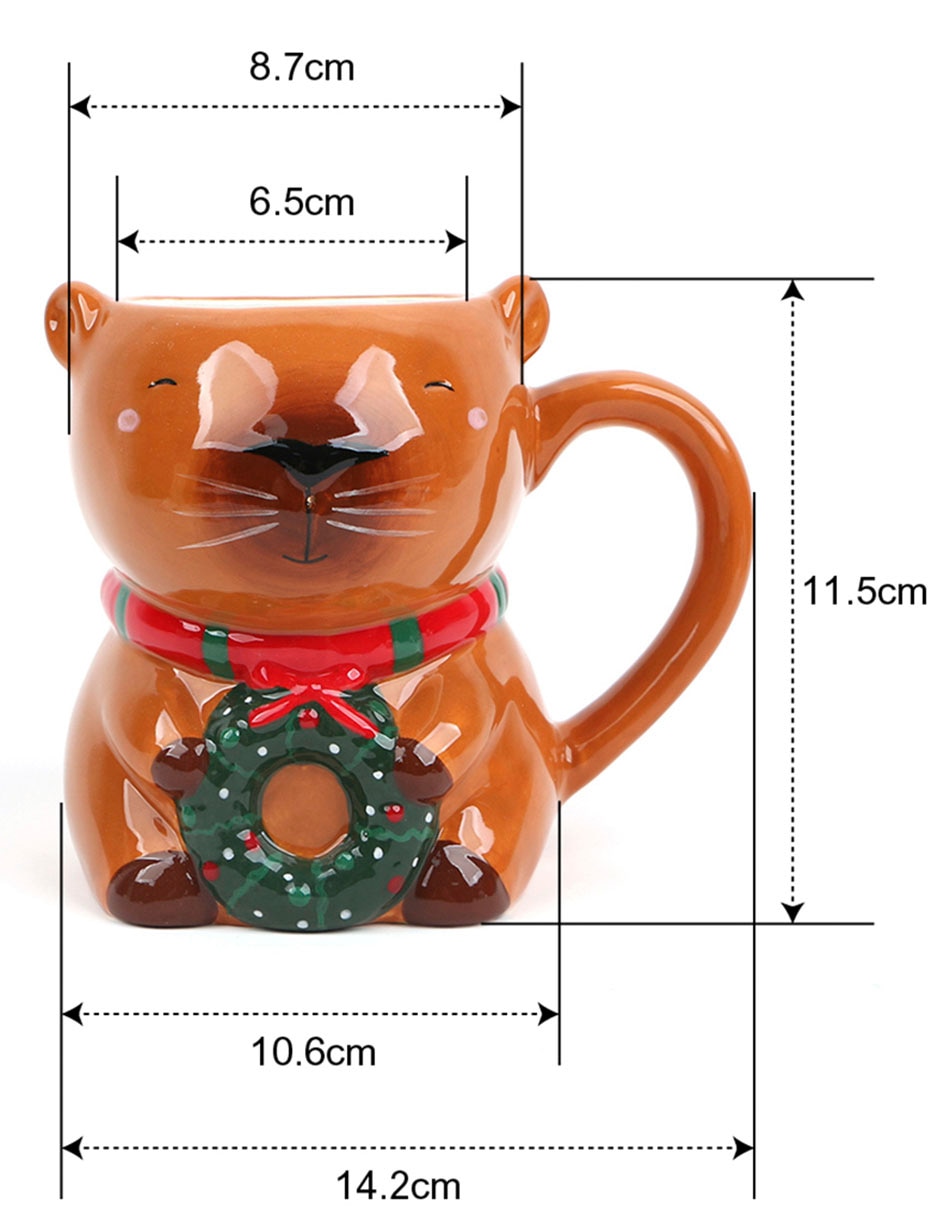Taza de colección navideña Bespiritte 7