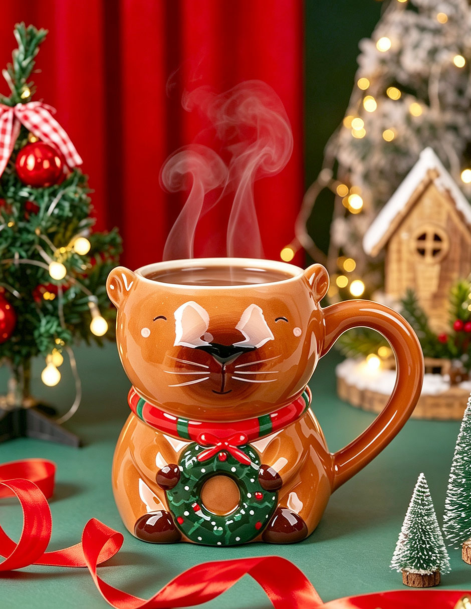 Taza de colección navideña Bespiritte 6