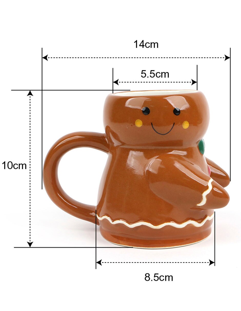 Kit de tazas de colección besprit muñeco jengibre 2 piezas 11