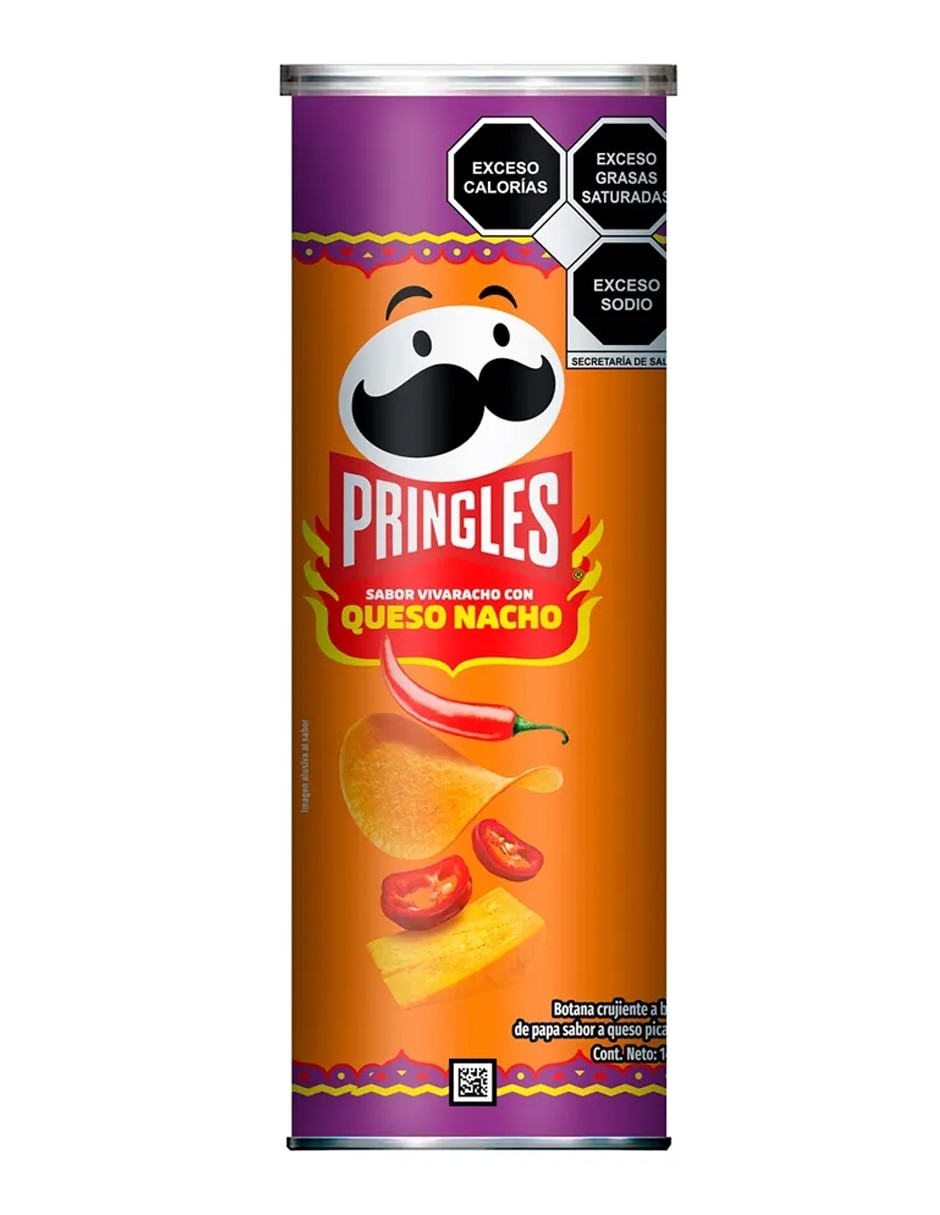 Papas Pringles cheddar cheese 141 gr Papas Pringles cheddar cheese 141 gr