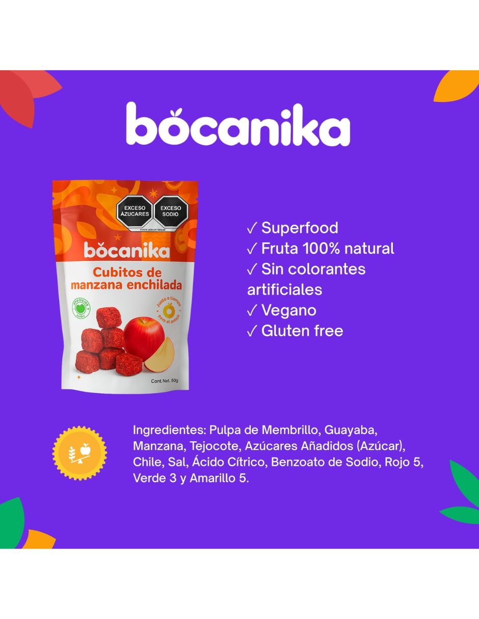 Gomitas enchiladas frutas con 50 g 4