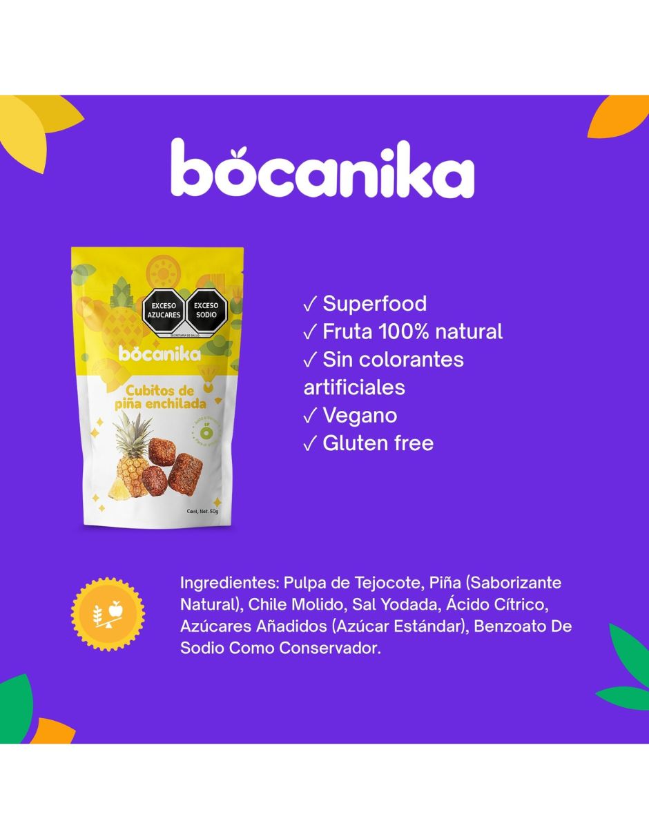 Gomitas enchiladas frutas con 50 g 2