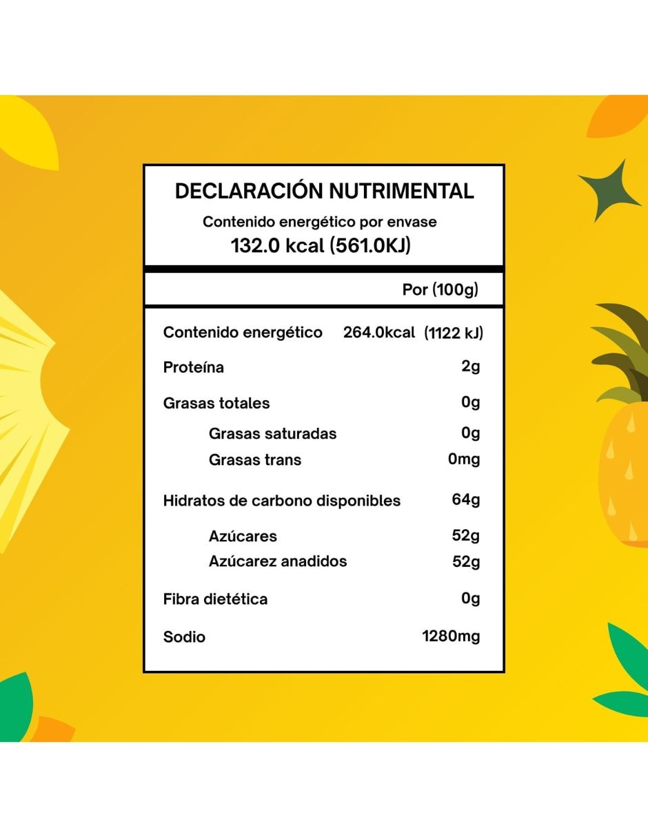 Gomitas enchiladas frutas con 50 g 7