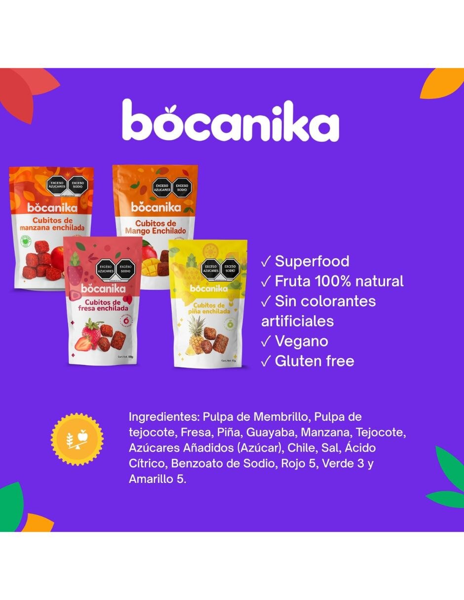 Gomitas enchiladas frutas con 50 g 4